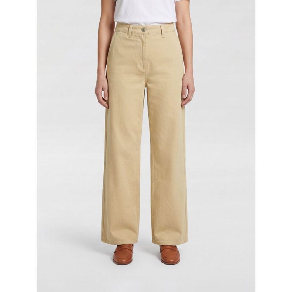 Magda Butrym Women High-Waisted Palazzo Jeans Magda Butrym In Cotton Denim